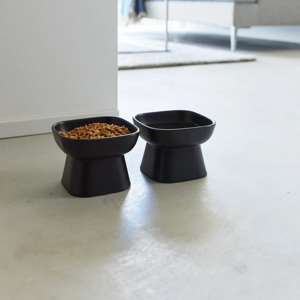 Ciotola in ceramica per animali domestici Tower - YAMAZAKI-image-4