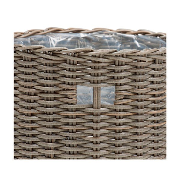 Coprivaso in set di 3 pezzi in rattan artificiale ø 42 cm - Bonami Essentials-image-1