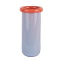 Vaso viola in vetro (altezza totale 30,5 cm) Plegado  – PT LIVING