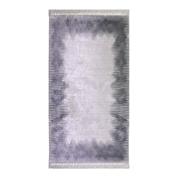 Tappeto grigio Hali Gri, 80 x 150 cm - Vitaus
