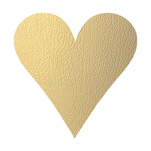 Tovaglietta in eco pelle 30x30 cm Heart Hippo – LIND DNA