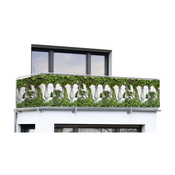 Schermo per balcone in plastica verde 500x85 cm - Maximex