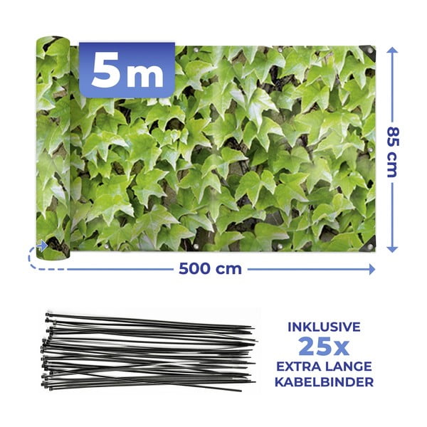 Parasole verde in plastica 500x85 cm Wilder Wein – Maximex-image-3