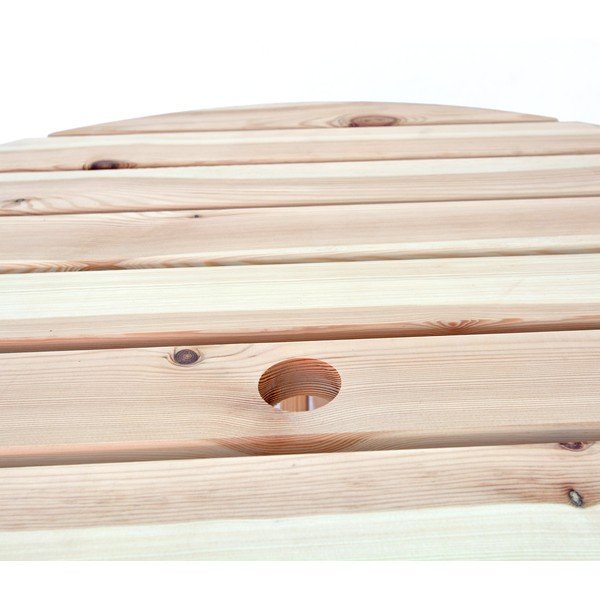 Set da pranzo da giardino in legno di pino per 4 persone Piknik - Rojaplast-image-2