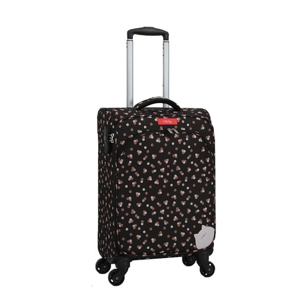 Lollipops Nero Rubby 4 Ruote Bagaglio - LOLLIPOPS-image-3