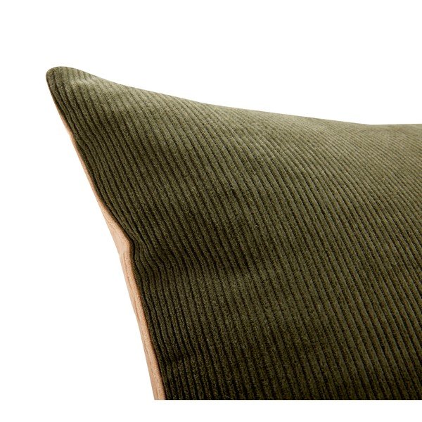 Cuscino Cleo verde e beige, 60 x 40 cm - Hübsch-image-4