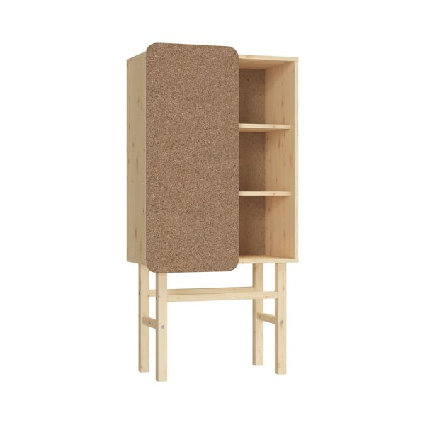 Libreria in legno di pino 70x142 cm Slide - Karup Design-image-3