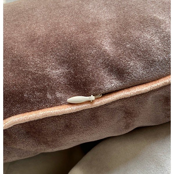 Federa di velluto viola Paul, 43 x 43 cm Lavender - Joynodes-image-2