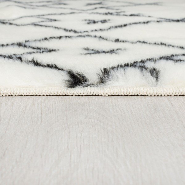 Tappeto lavabile bianco 120x170 cm Adil - Flair Rugs-image-4