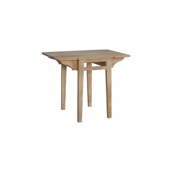 Tavolo da pranzo in mango massiccio allungabile con estensione 43,5x60 cm Derri – Ellos Home