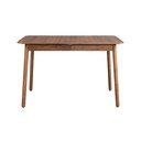 Tavolo da pranzo pieghevole con piano in legno di noce 80x120 cm Glimps - Zuiver