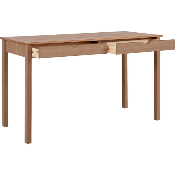 Tavolo da lavoro in legno di pino, lunghezza 140 cm Gava - Støraa-image-2