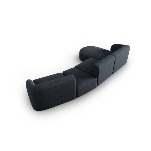 Divano angolare blu scuro, angolo sinistro Shane - Micadoni Home-image-3