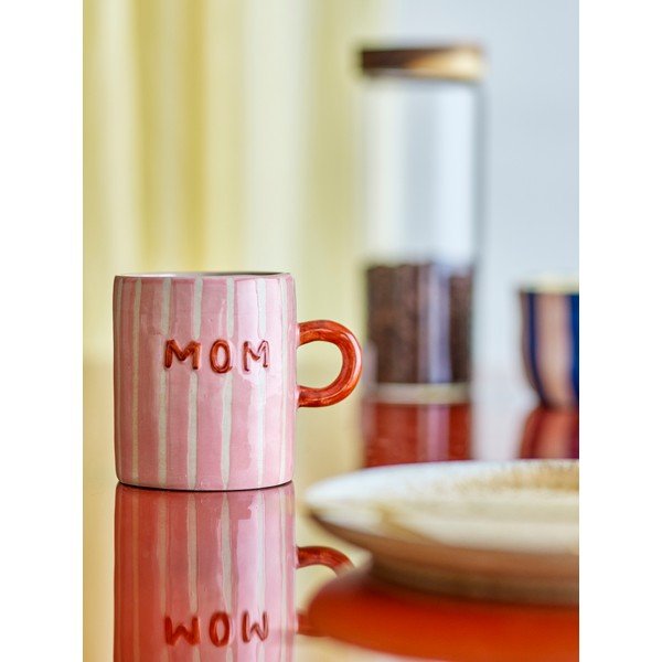 Tazza rosa in ceramica 325 ml Cherish – Bloomingville-image-1