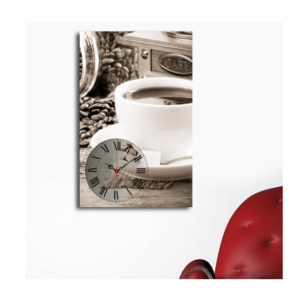 Orologio fotografico Tazza da caffè, 45 x 70 cm - ClockArt