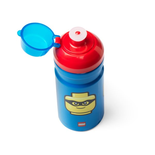 Borraccia blu con coperchio rosso , 390 ml Iconic - LEGO®-image-2