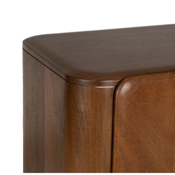 Armadietto marrone in mango massiccio 104x110x45 cm Nosy – Ixia-image-4