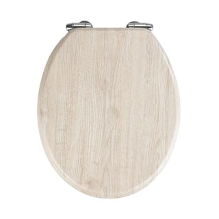Sedile per WC leggero con chiusura facilitata Rovere, 42,5 x 35,5 cm - Wenko