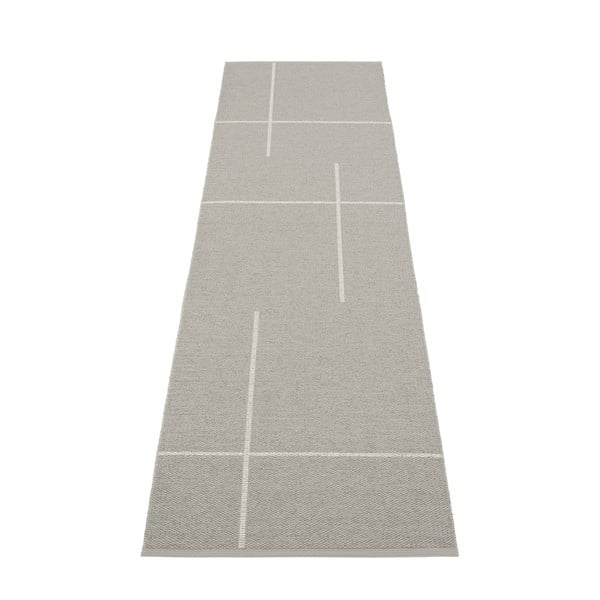 Passatoia da interno/esterno grigio chiaro/color crema 70x270 cm Fred Linen – Pappelina