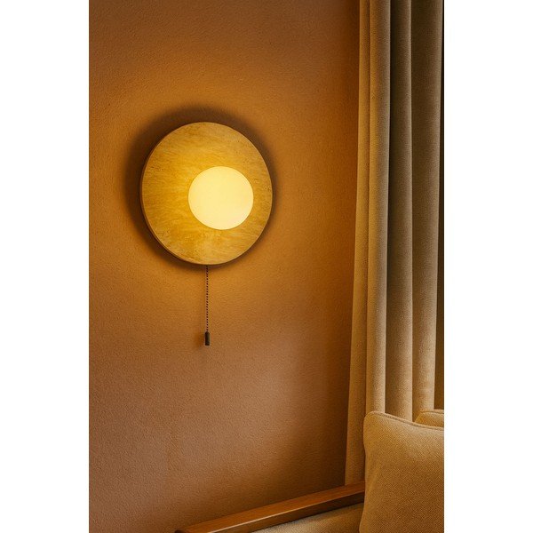 Lampada da parete beige in pietra ø 12 cm Hilde – Opviq lights-image-4