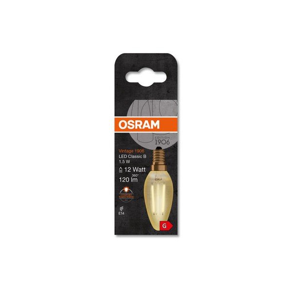 Lampadina LED calda E14, 1,5 W - Candellux Lighting-image-2