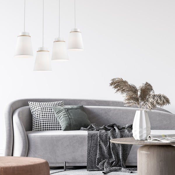 Apparecchio a sospensione bianco Augustino - LAMKUR-image-2