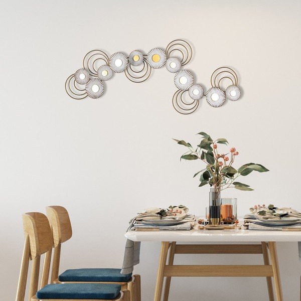 Decorazione murale in metallo 101x41 cm - Wallity-image-2