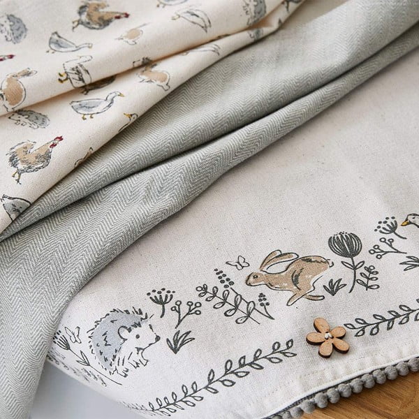 Set di strofinacci in cotone 3 pz 45x65 cm Country Animals – Cooksmart ®-image-1