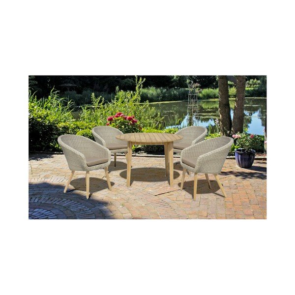 Tavolo da giardino in legno di acacia ADDU Arvada - Garden Pleasure-image-3