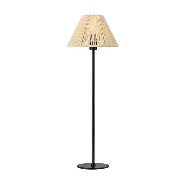Lampada da terra nera Corda - Markslöjd
