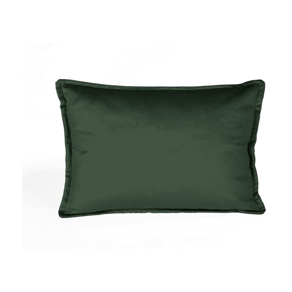 Cuscino in velluto verde scuro Dark, 50 x 35 cm - Velvet Atelier