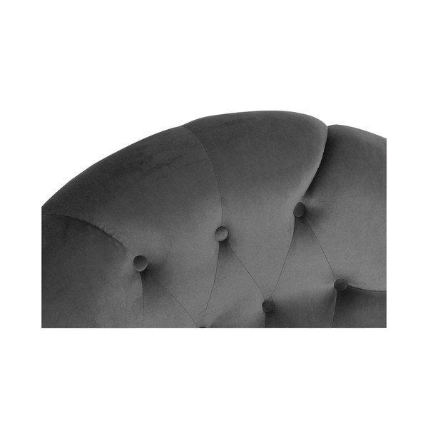 Poltrona antracite Camilla Velor - Max Winzer-image-1