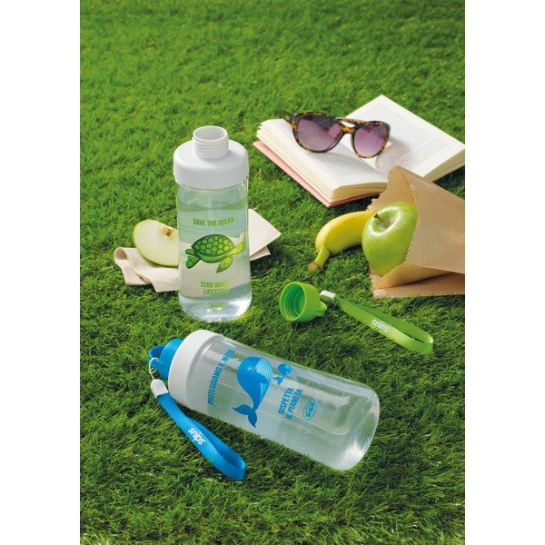 Bottiglia d'acqua blu Balena, 500 ml Save the Ocean - Snips-image-1