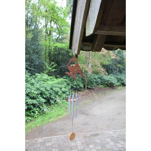 Set di 3 campanelle appese con motivo a uccello - Esschert Design-image-1