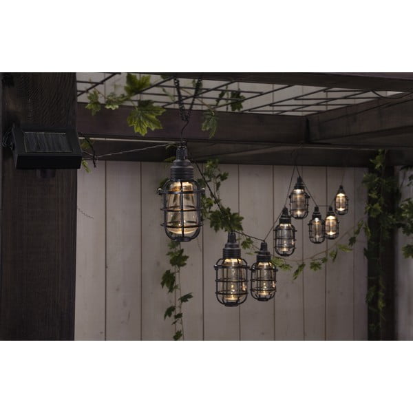 Catena luminosa a LED per esterni, lunghezza 2,1 m Cage - Star Trading-image-4