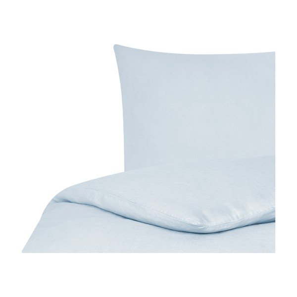 Biancheria da letto blu per letto singolo Mandulay, 155 x 220 cm - Westwing Collection-image-1