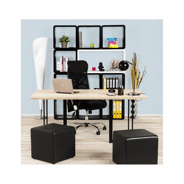 Pouf nero Rubik - Kokoon-image-4