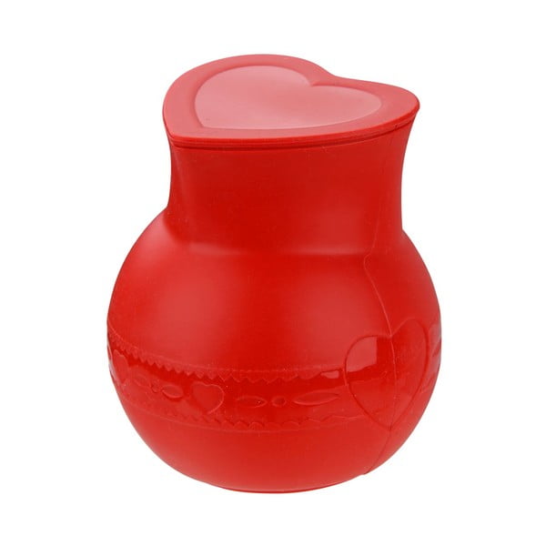 Contenitore in silicone rosso per fondere il cioccolato, 250 ml Flexxibel Love - Dr. Oetker-image-1