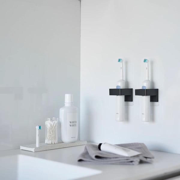 Supporto multifunzione in plastica nera Film Hook - YAMAZAKI-image-1