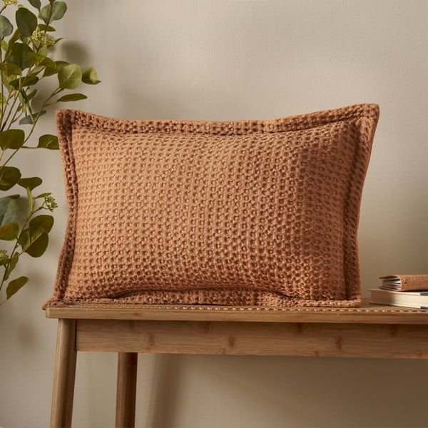 Cuscino decorativo in cotone 30x50 cm Jaipur Chunky Waffle – Pineapple Elephant-image-1