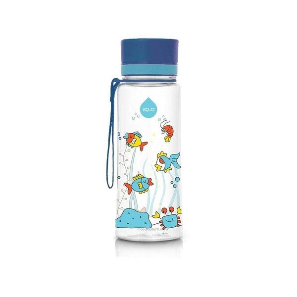 Modrá láhev Equa Equarium, 400 ml