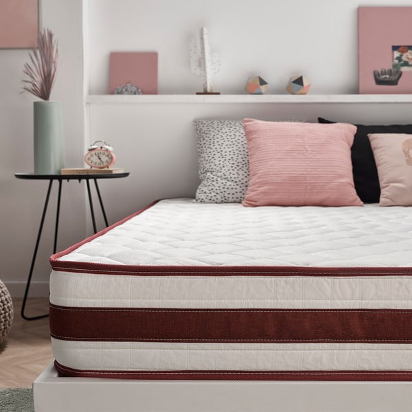 Materasso bifacciale in schiuma media/straordinaria 140x200 cm First Class Edition - Moonia-image-3