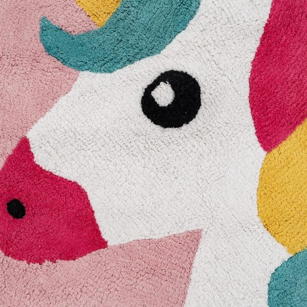 Tappeto in cotone per bambini ø 100 cm Unicorn - Ixia-image-2