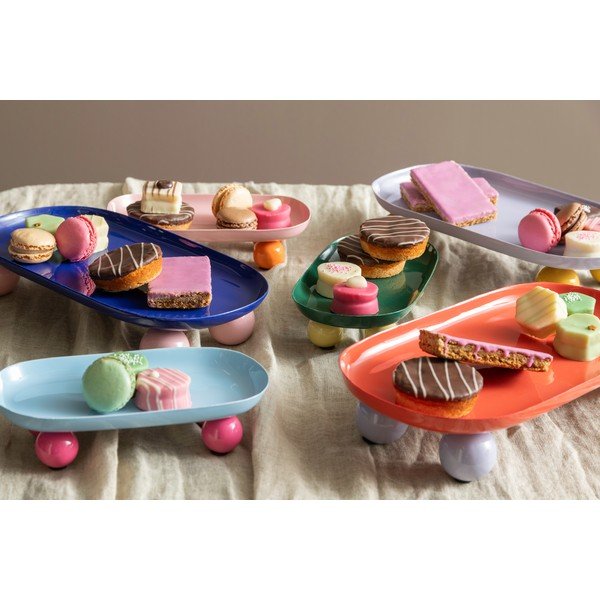 Vassoio in metallo 16x39 cm Double Funky – PT LIVING-image-1