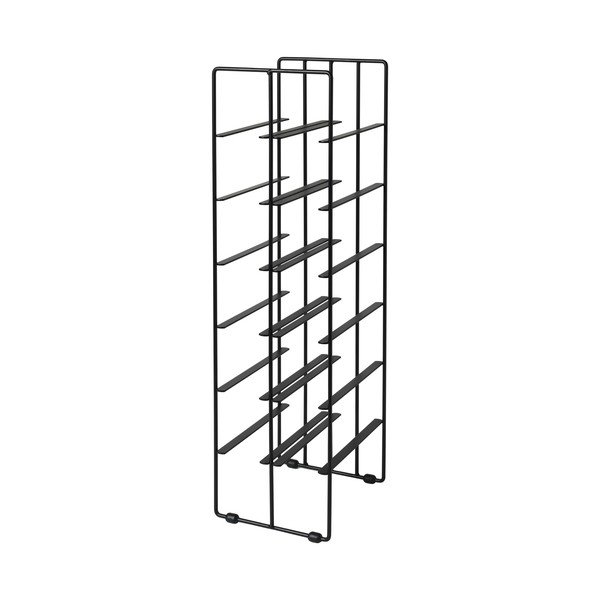 Portabottiglie nero , 12 bottiglie - Blomus