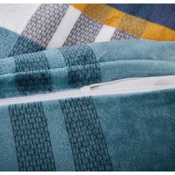 Biancheria da letto in micropile per letto singolo 140x200 cm Eugen – My House-image-2