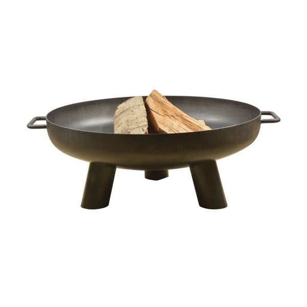 Caminetto in metallo con maniglie, ø 60 cm - Esschert Design-image-1