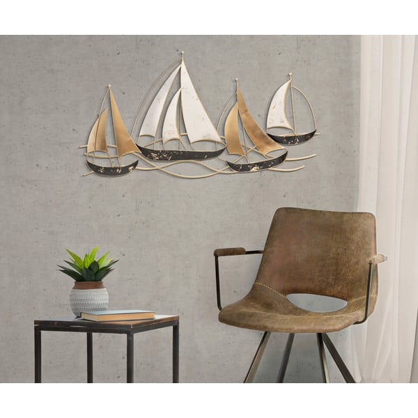 Decorazione murale in metallo 107x57,5 cm Regata Plus - Mauro Ferretti-image-1