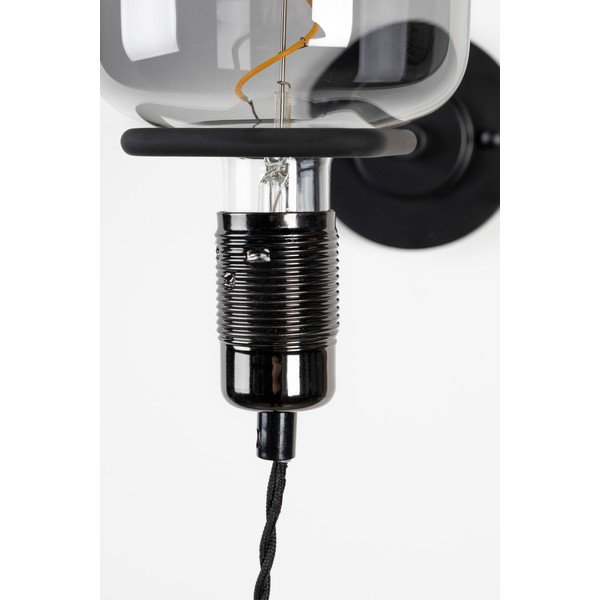Lampada da parete a LED nera Hazy - Zuiver-image-4
