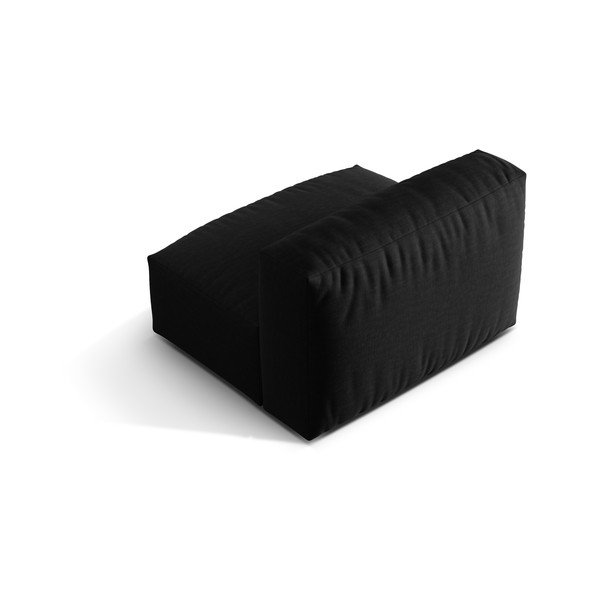 Modulo divano nero (parte centrale) Martina - Micadoni Home-image-3